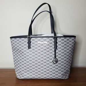 Michael Kors Jet Set Signature Travel Tote